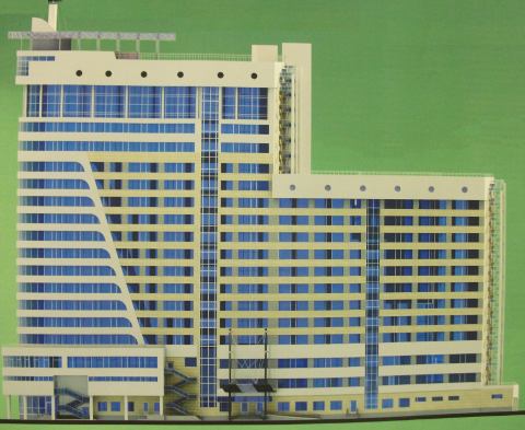 Проект апарт-отеля на улице Маршала Жукова в Омске