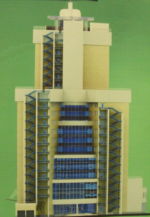 Проект апарт-отеля на улице Маршала Жукова в Омске