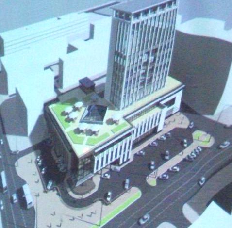 Эксиз реконструкции "Дома быта" на Герцена