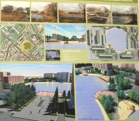 Эских благойстройства водоема в Старом Кировске