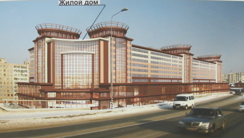 Проект жилого дома по ул. Фрунзе в Омске