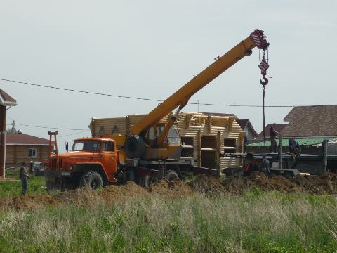 Строительство подъездов Дома в "Александровской усадьбе"
