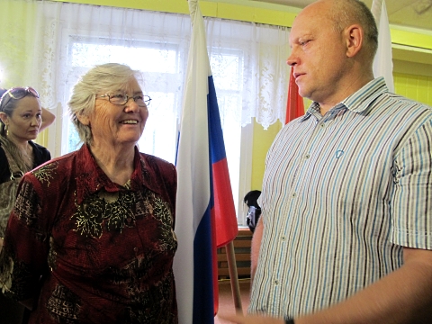 Виктор Назаров с наблюдателями