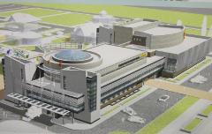 Эскиз административного здания национального комплекса