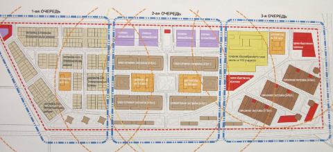 Эскиз застройки квартала по Черлакскому тракту