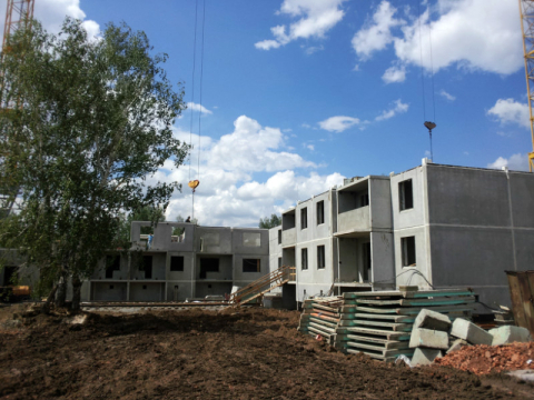 Дом по улице Молодова, 24 в Омске