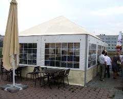 Летнее кафе рядом с Омской крепостью