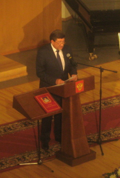 Вячеслав Двораковский вступил в должность мэра Омска