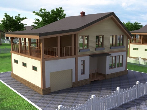 Коттедж "Бирюза"