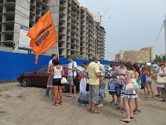 Дом по улице Комарова в Омске