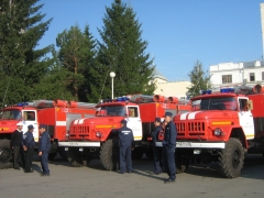 Пожары в Омске