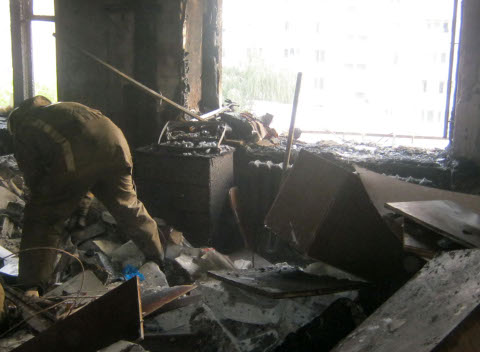 Пожар по улице 2-я Дачная Пожар по улице 2-я Дачная