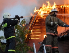 Пожары в Омске