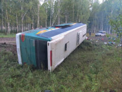 Дорожно-транспортное происшествие в Омской области