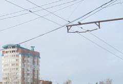 Силовой кабель питания троллейбусов