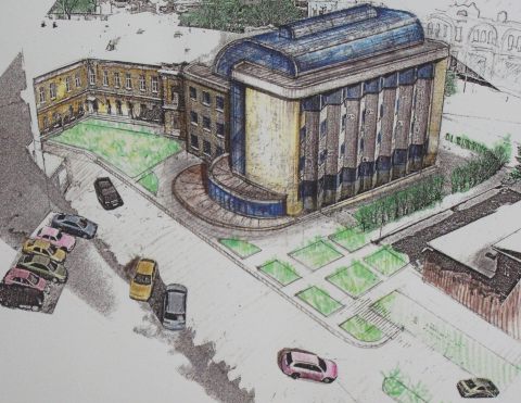 Проект здания Ленина, 10А - автор Ирина Голенко