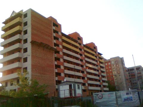 Строящийся дом по адресу Куйбышева, 113