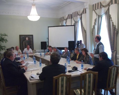 Заседание по итогам соцопроса по установке памятника Колчаку