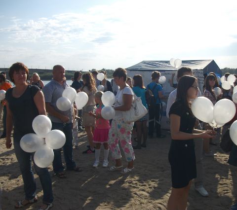 Благотворительная акция в  Омске "Полет мечты"