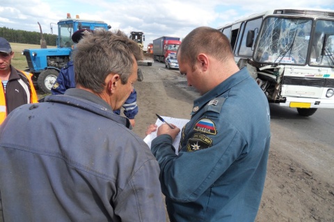 Авария под Омском 13.09.2012