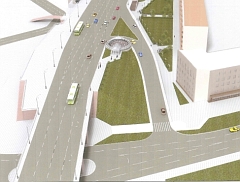 Развязка по ул. Гагарина-Щербанева в Омске