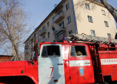 Пожары в Омске