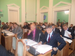 Заседание Омского городского Совета