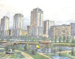 Проект микрорайона "Лазурная гавань"