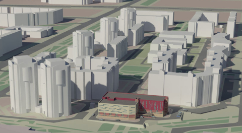 Проект гаража-стоянки по ул. Туполева в Омске