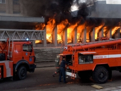 Пожары в Омской области