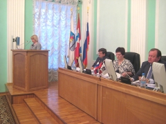 На заседании Омского городского Совета