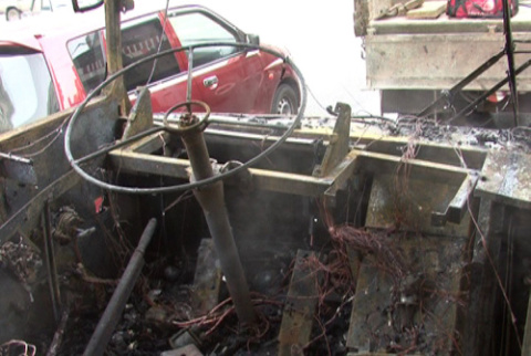 Пожар по улице Маяковского в Омске 27.12.2012 Пожар по улице Маяковского в Омске 27.12.2012