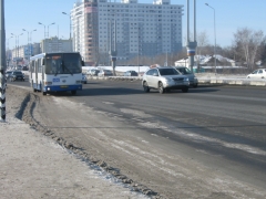 Метромост в Омске Метромост в Омске