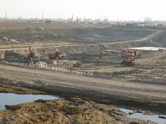 Красногорский гидроузел в Омской области