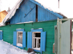 Пожар в частном доме по улице 23-я Северная