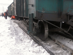 Сход поездов в Омске Сход поездов в Омске