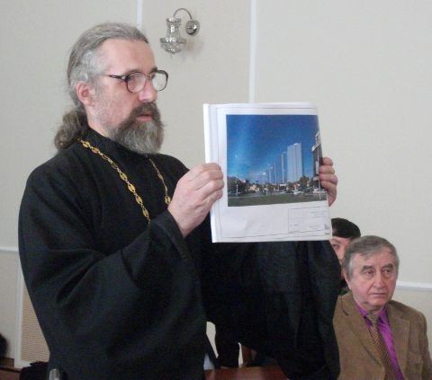 Выступление священнослужителя