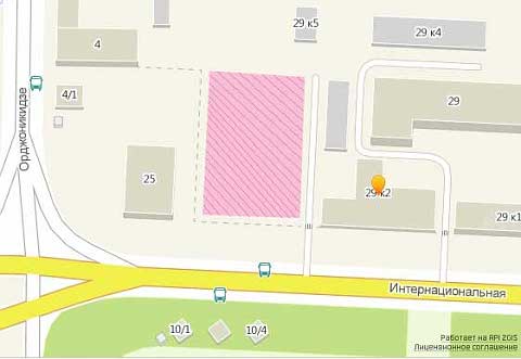 Карта Омска