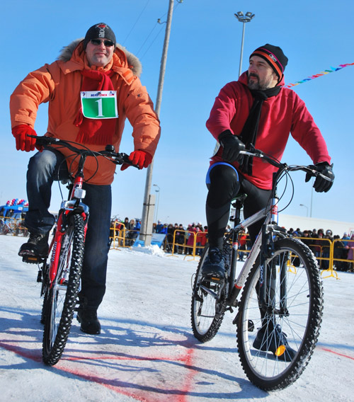 Фабрициус открыл велосезон