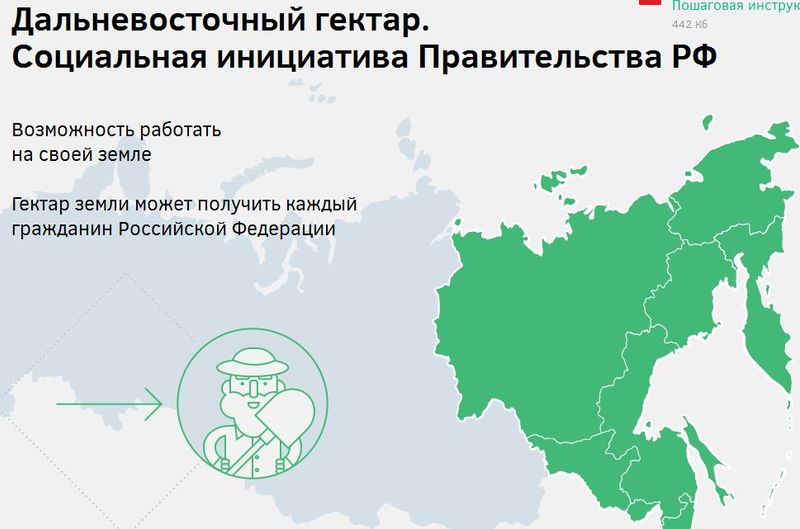 Дальневосточный гектар официальный сайт приморский край карта участков